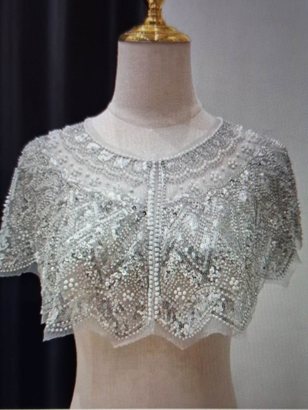 1920's Beaded Shawl